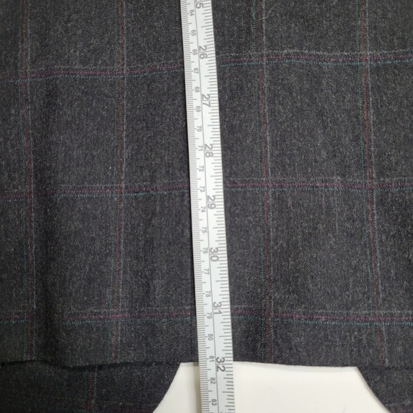 Christian Dior Le Connaisseur Men's 42R Charcoal Wool Suit Jacket 34x30 Pants - Picture 7 of 15